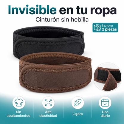 Correa Invisible Sin Hebilla 2x1